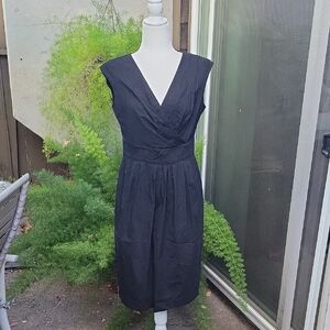 Lafayette 148 New York V- neck Dress